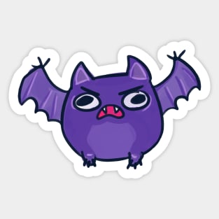 Silly Bat - Halloween Sticker